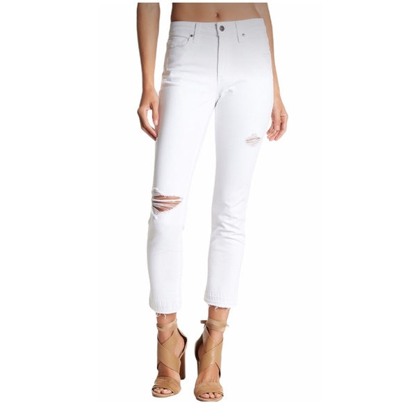 Joe’s Jeans Azami Released Hem Straight Leg White - Picture 1 of 9